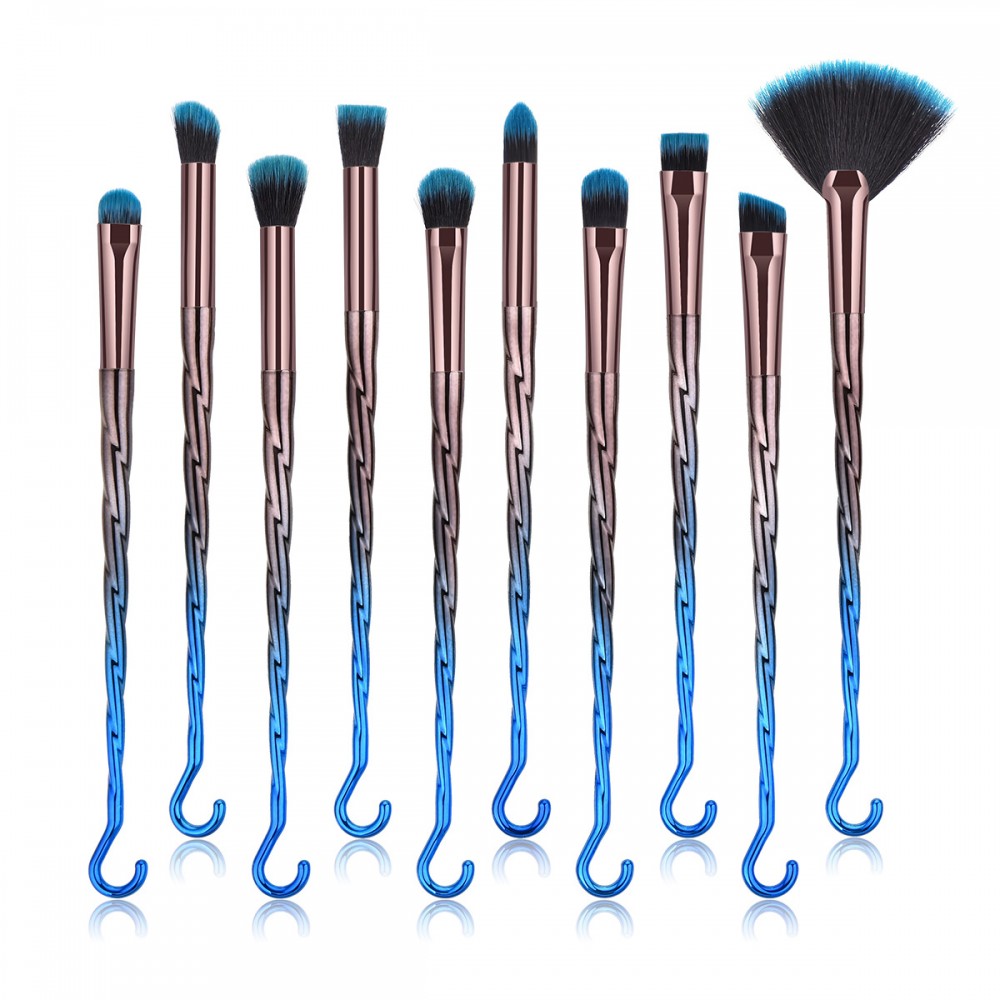 Hook 12 piece eye makeup brushes set