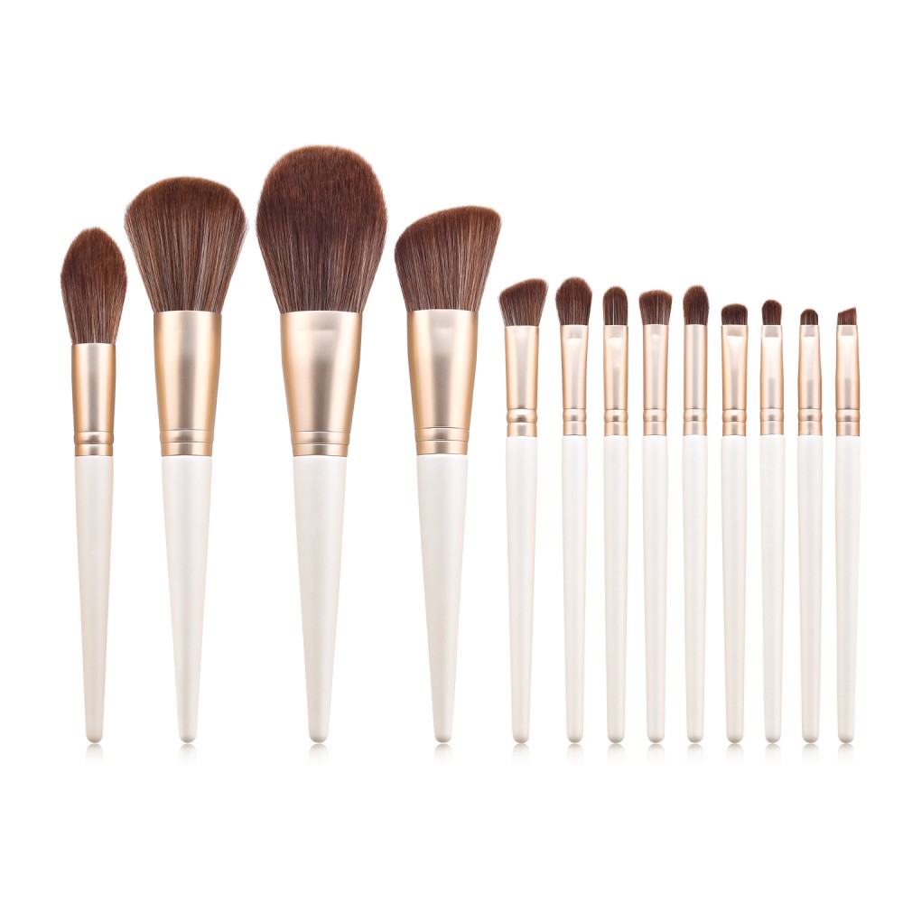 Professional 13 piece makeup brushes set