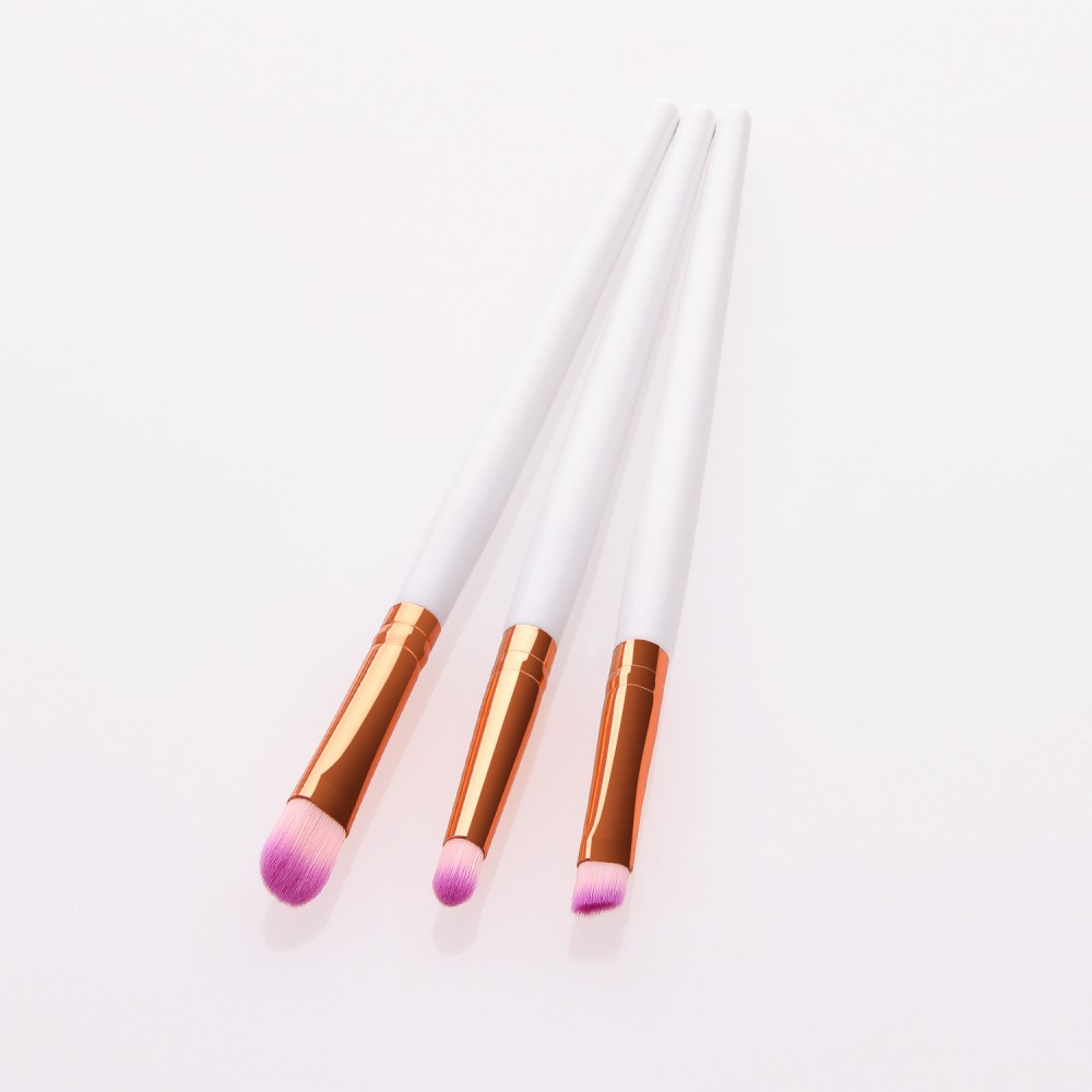 Eye makeup brushes set 3 piece