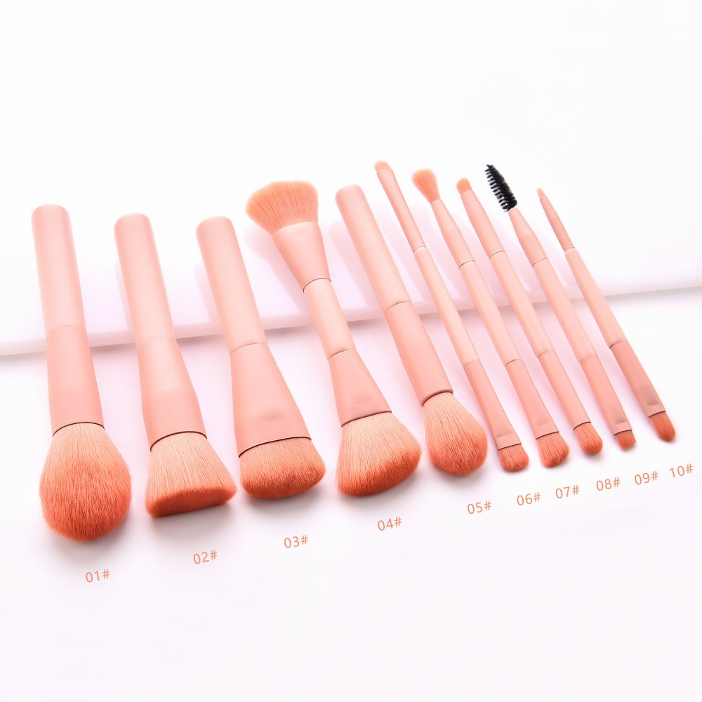 Cute pink princess makeup brushes set new availabl