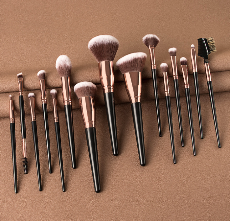 professional 15pcs makeup brushes set