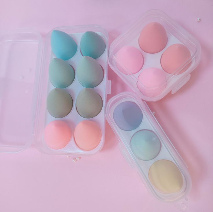 Egg packed make up blender sponge