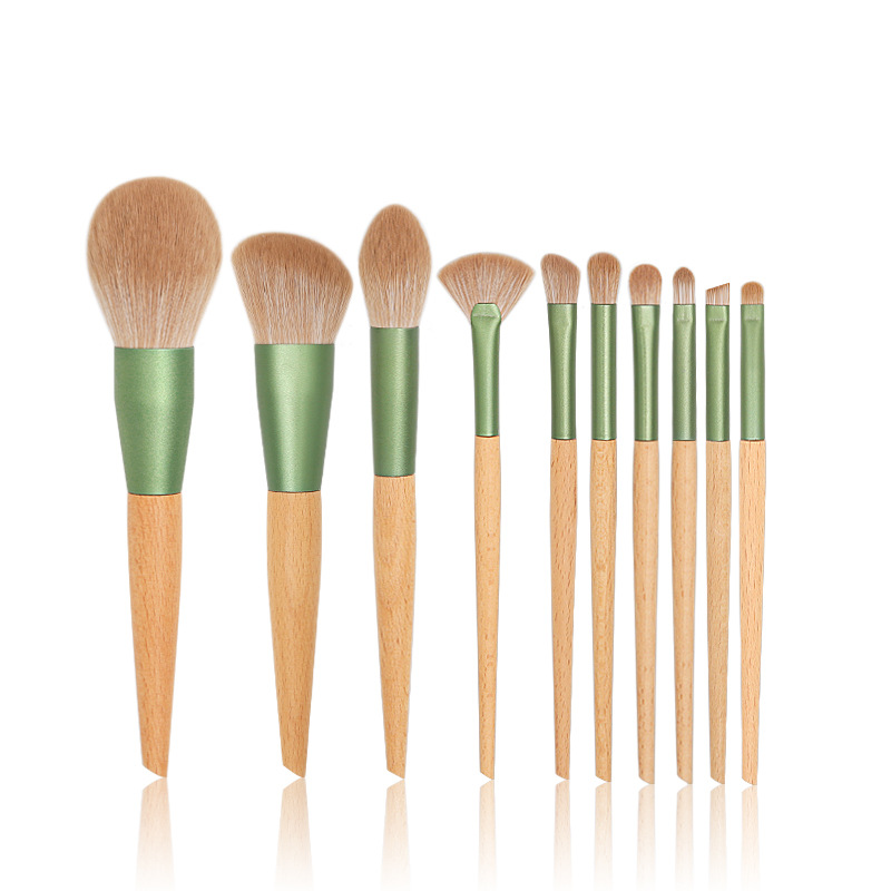 vegan hair makeup brushes set wholesale